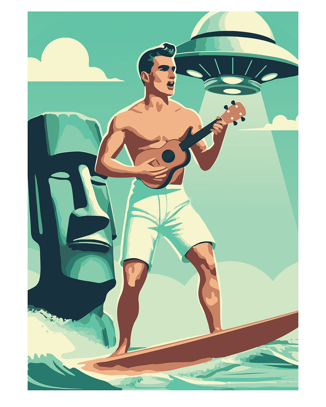 'The Edge of Reality' Limited, Signed, Hand Embossed Fine Art Print